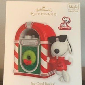 Hallmark Ornament Peanuts Joe Cool Rocks